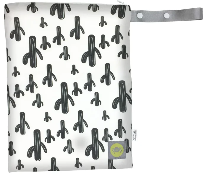 Itzy Ritzy Travel Happens Sealed Wet Bag – Cactus Crew / Medium