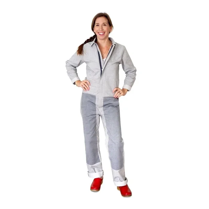 Jackalo Mama Matching Organic Cotton Mac Coverall – Adult