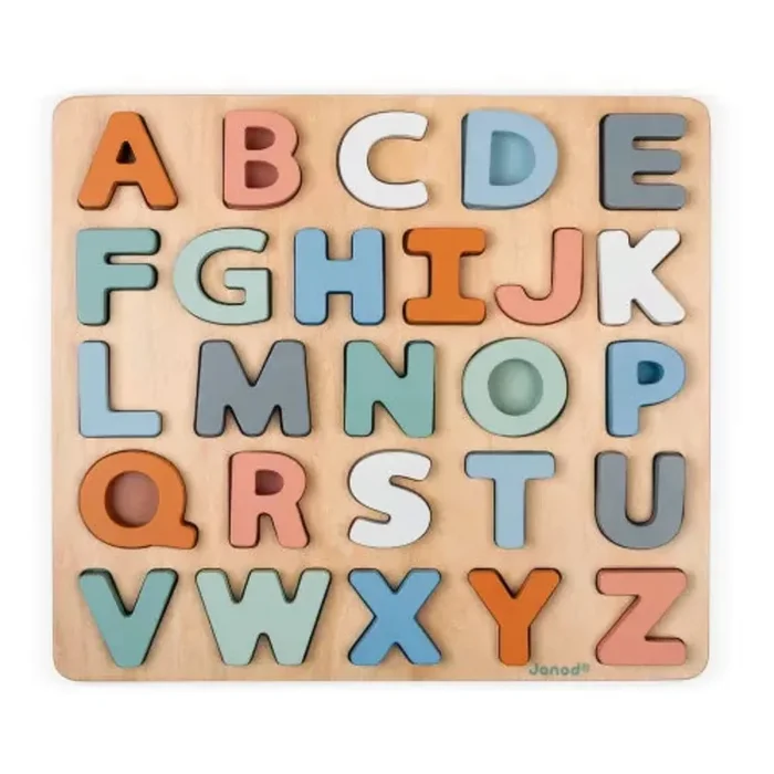 JANOD Sweet Cocoon Alphabet Puzzle