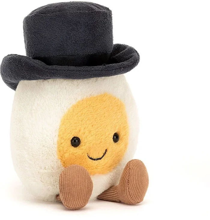 Jellycat Amuseable Boiled Egg Groom, 6″