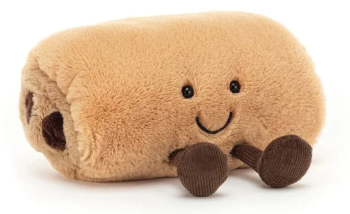 Jellycat Amuseable Pain Au Chocolat, 6″