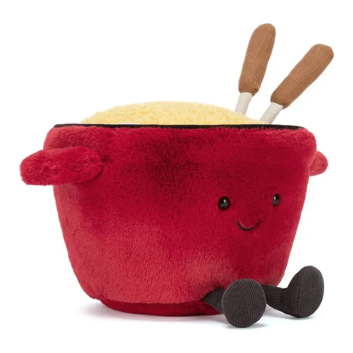 Jellycat Amuseables Plush Toy – Cheese Fondue (8 inch)