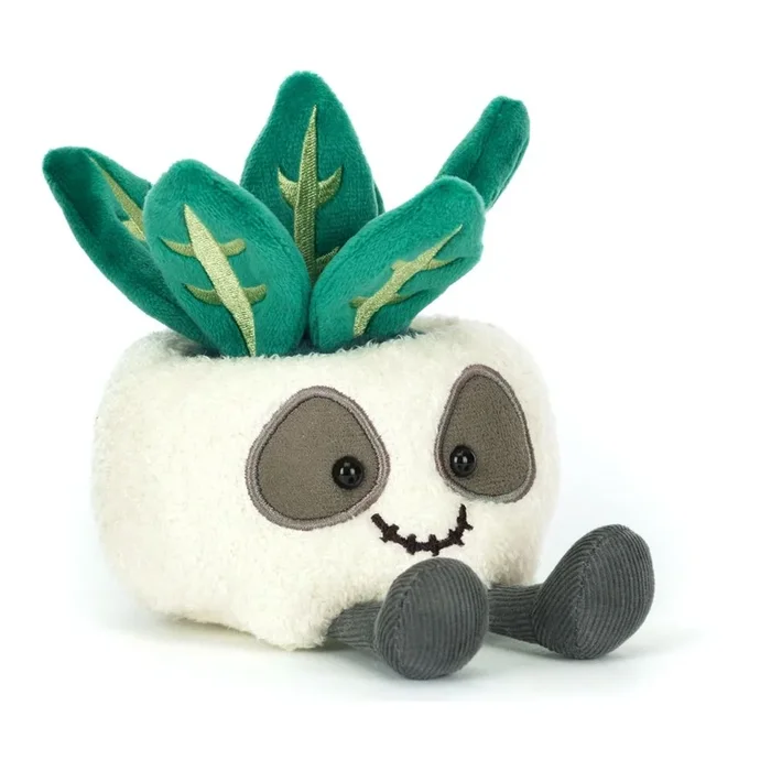 Jellycat Amuseables Plush Toy – Skull Planter