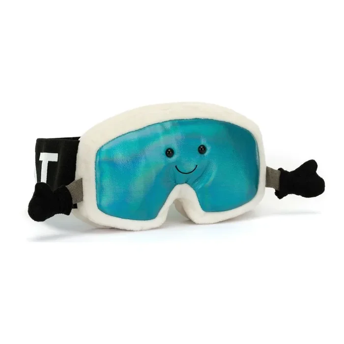Jellycat Amuseables Sports Plush Toy – Ski Goggles (6 inch)