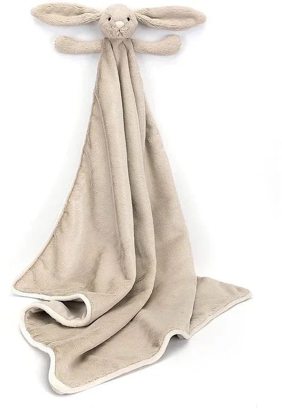 Jellycat Bashful Beige Bunny Blankie, 28″