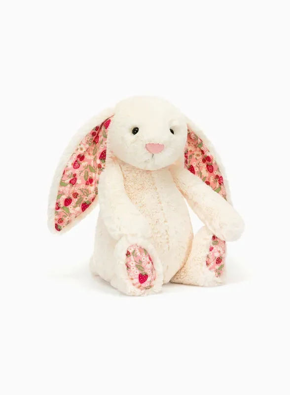 Jellycat Bashful Cream Berry Bunny