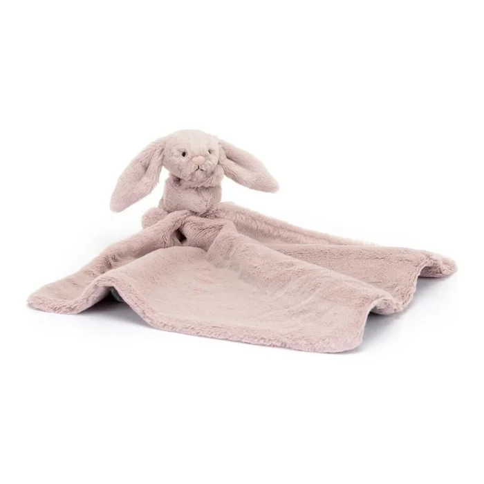 Jellycat Bashful Luxe Bunny Soother Blanket – Rosa Bunny