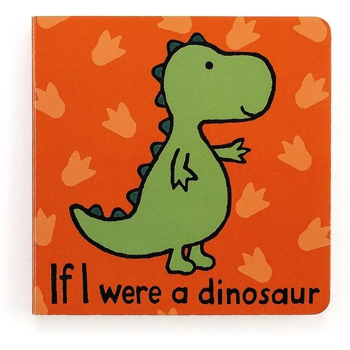 Jellycat If I were a Dinosaur Book