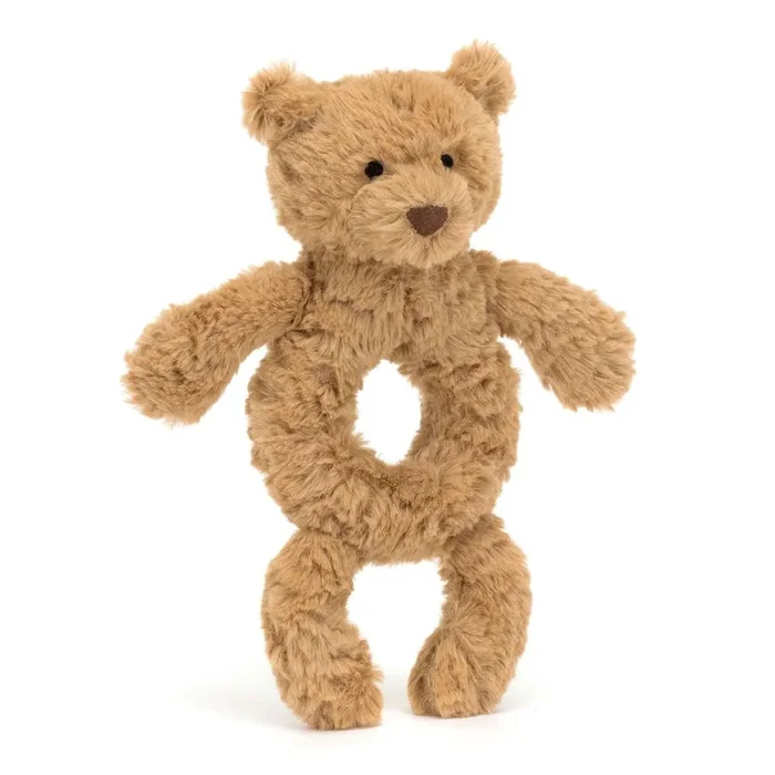 Jellycat Plush Ring Rattle – Bartholomew Bear