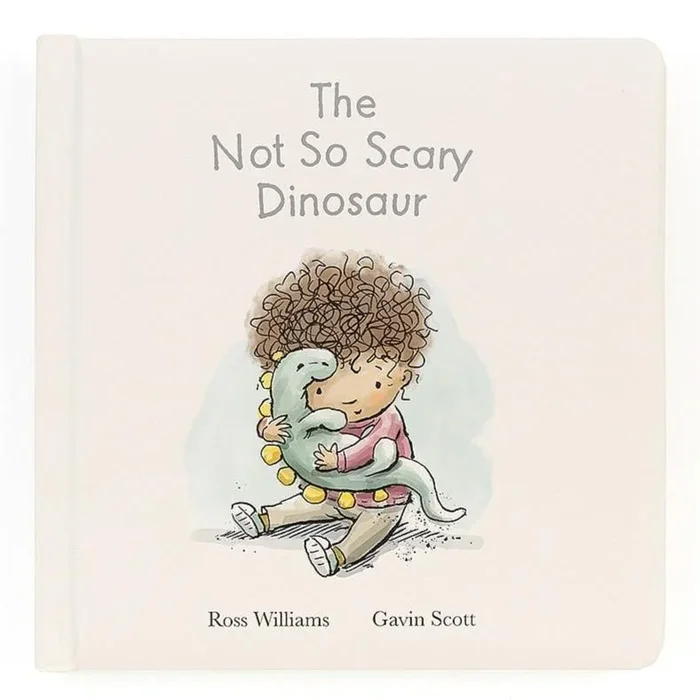 Jellycat The Not so Scary Dinosaur Book
