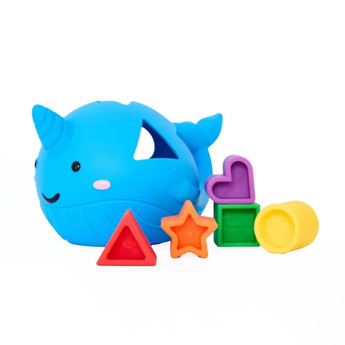 Jellystone Designs Narwhal Shape Sorter | Bright