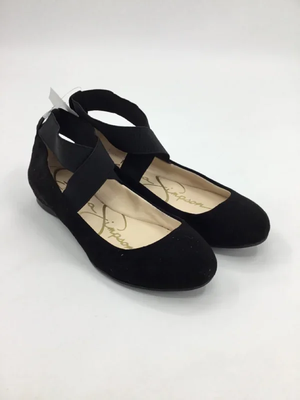Jessica Simpson Child Size 5 Youth Black Dress Shoes