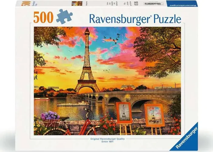 Jigsaw Puzzle Evening in Paris – 500 Pieces Puzzle