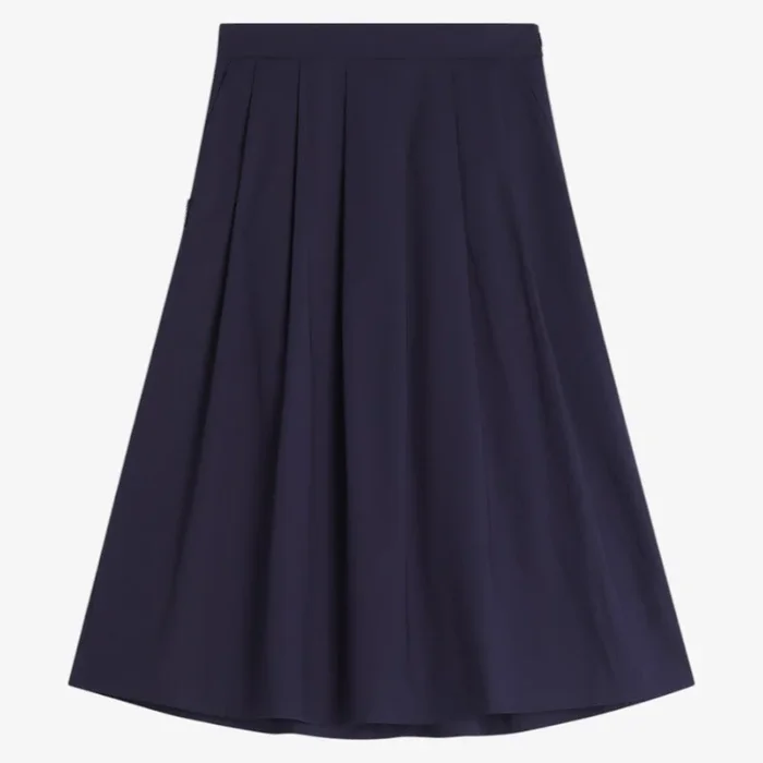 Jopeli Pleated Skirt – Blue