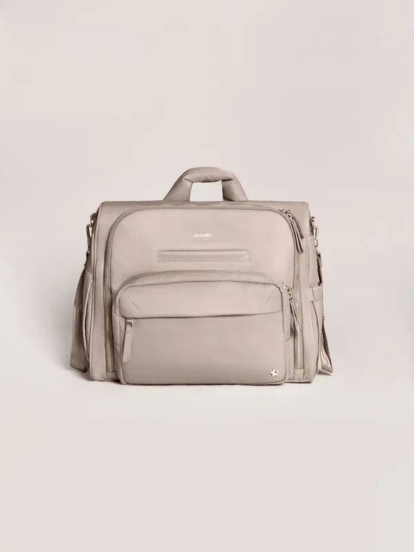 JuJuBe Satchel Diaper Bag – Taupe