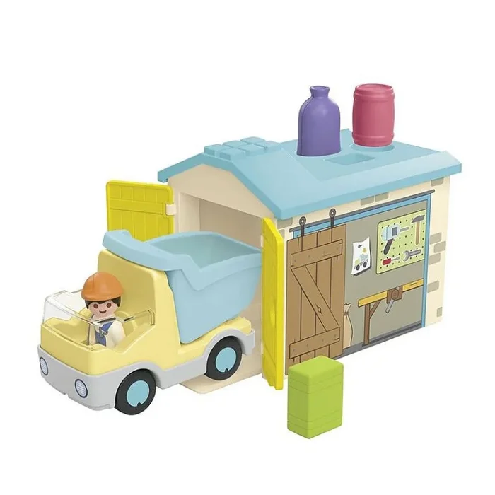 JUNIOR: Construction Truck with Garage