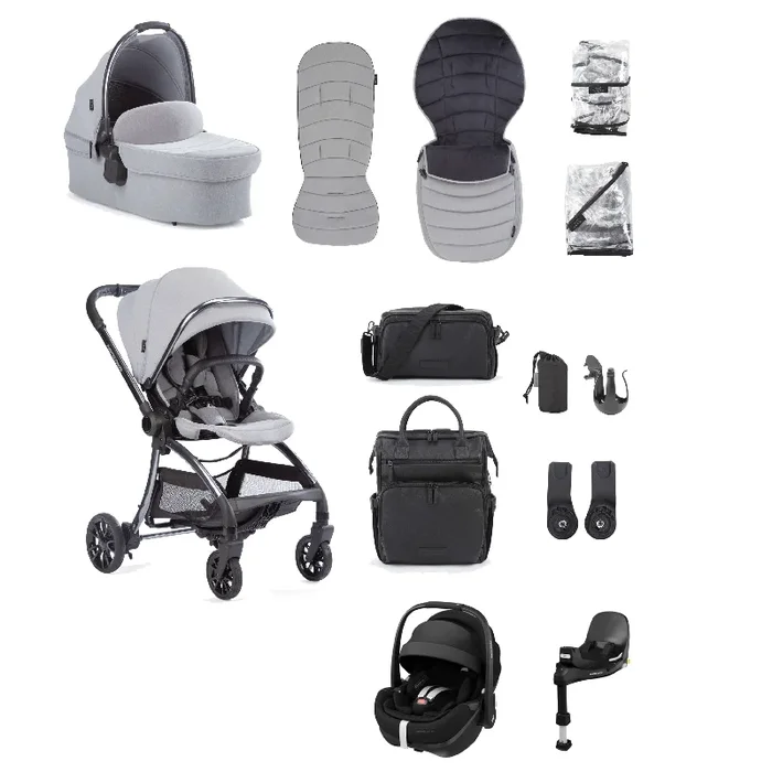 Junior Jones Aylo (Pebble 360 PRO2) Travel System – Pebble Grey