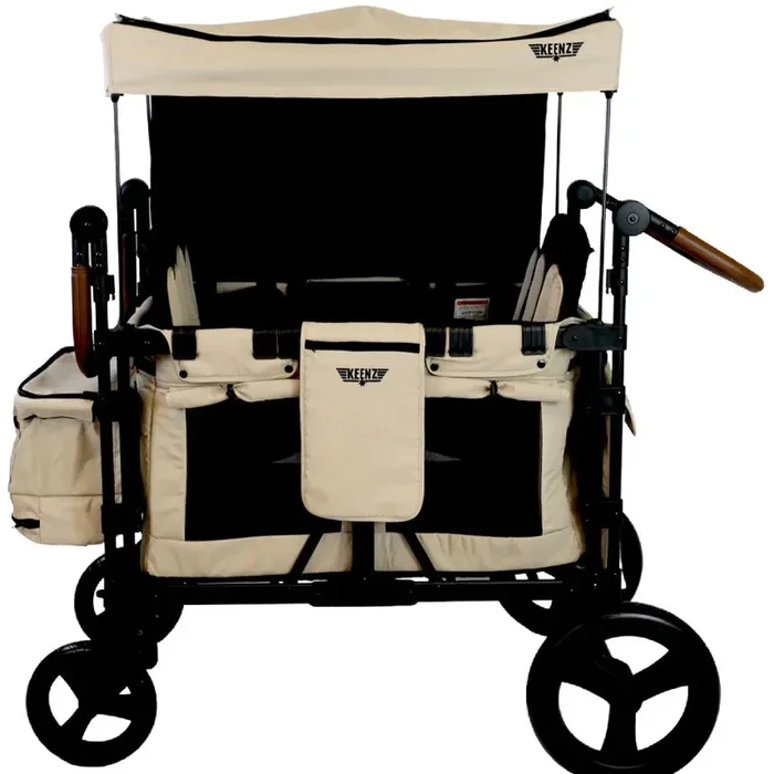 Keenz XC+ Luxury Comfort Stroller Wagon 4 Passenger- Mocha
