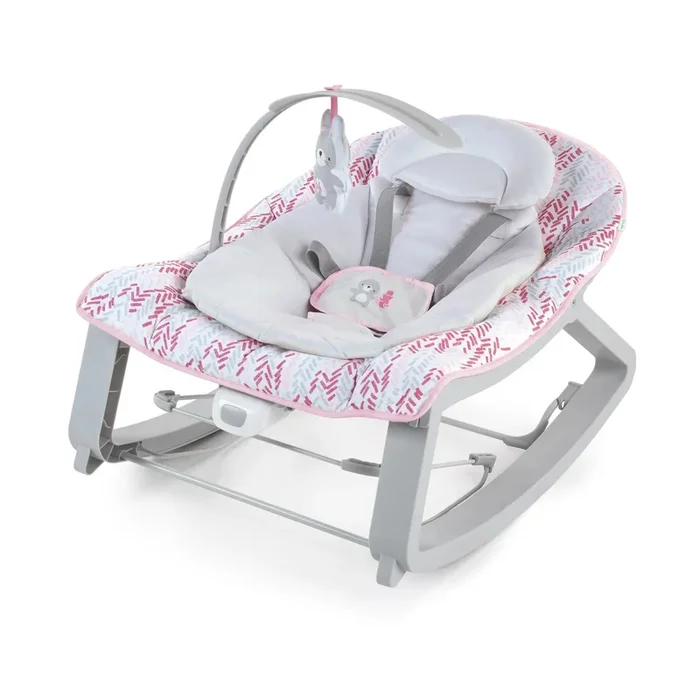 Keep Cozy 3-in-1 Grow with Me Baby Bouncer Rocker & Toddler Seat – Lily