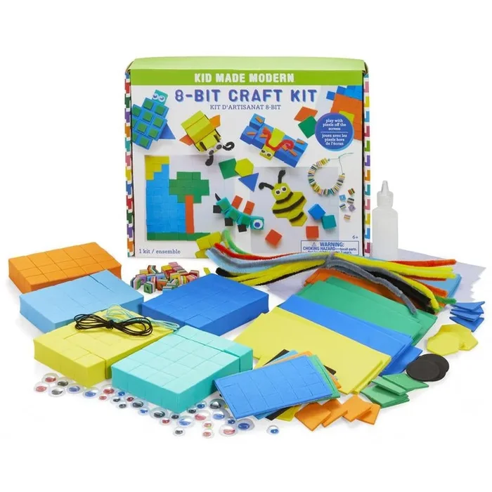 Kid Made Modern 8 Bit Craft Kit