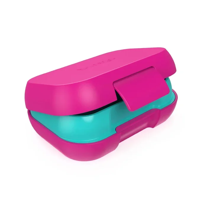 Kids’ Snack Leak-proof Storage Container Fuchsia/Teal