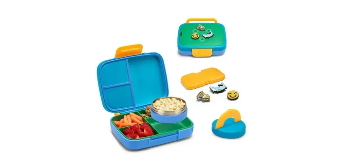 Kids Insulated Bento Lunch Box – Green