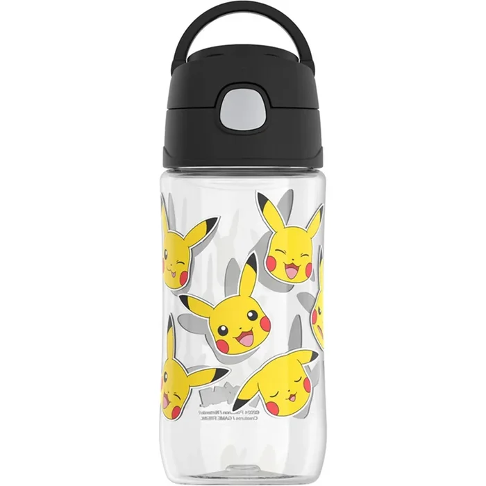 Kids Tritan Water Bottle – Black/Yellow