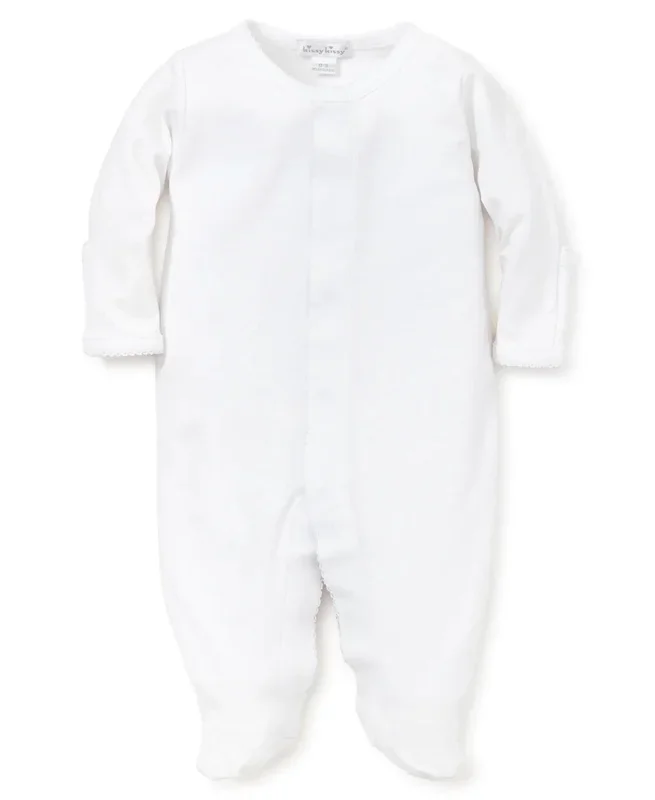 Kissy Kissy Basic Footie | White