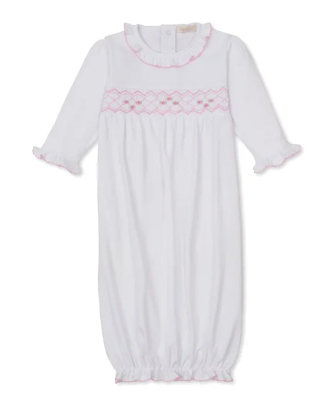 Kissy Kissy Girl Hand Smocked Sack