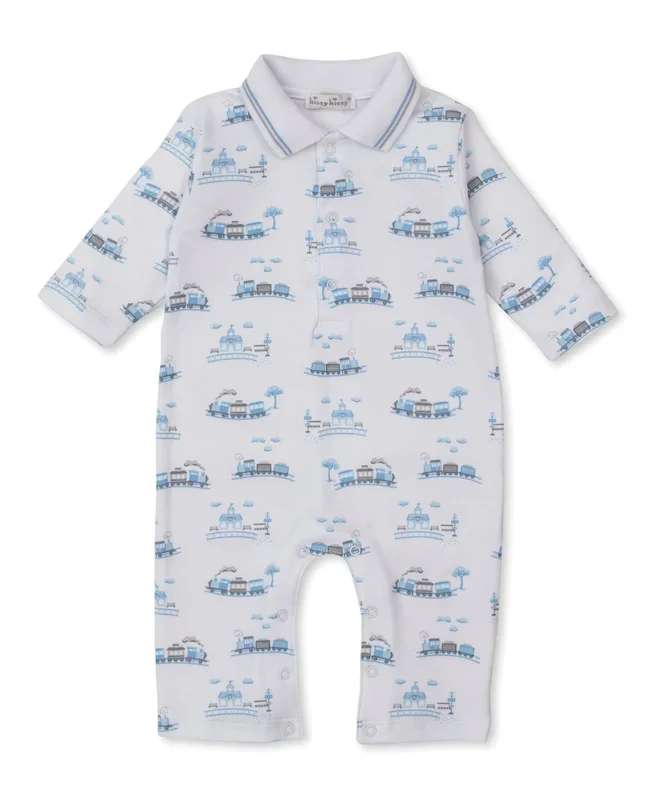 Kissy Kissy Roundabout Railroad Playsuit
