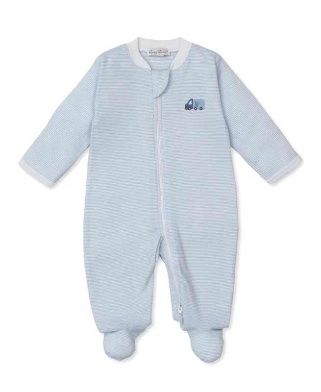 Kissy Kissy Zipper Footie | Stop & Go Traffic