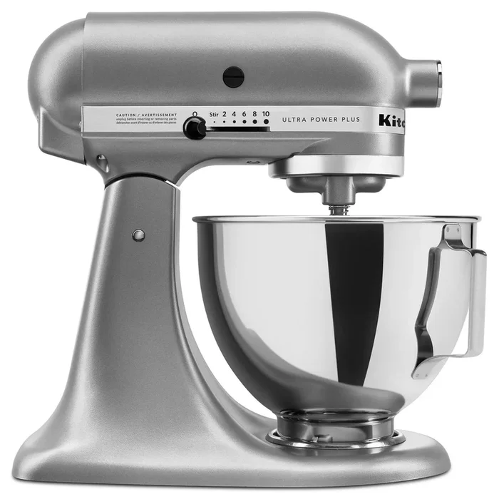 KitchenAid 4.5qt. Ultra Power Plus Tilt-Head Stand Mixer- Light Silver