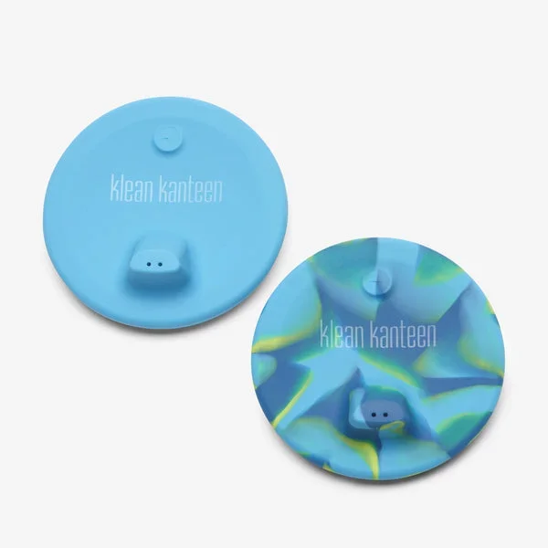 Klean Kanteen Kid’s Cup Sippy Lid 2-Pack | Blue Tie Dye