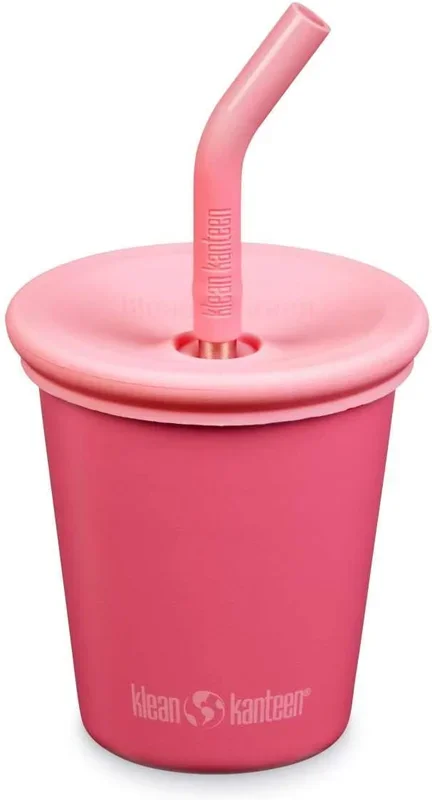 Klean Kanteen Kid Cup with Straw Lid, 10oz – Rouge Red
