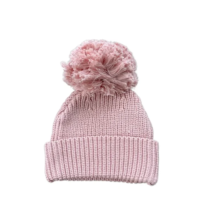 Knit Pom Hat