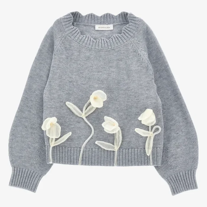 Knit Sweater – Grey