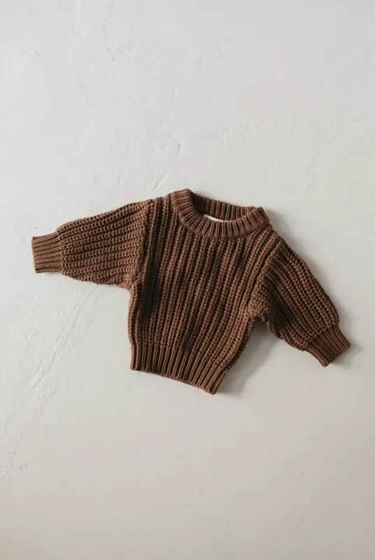 Knit Sweater | Hot Cocoa