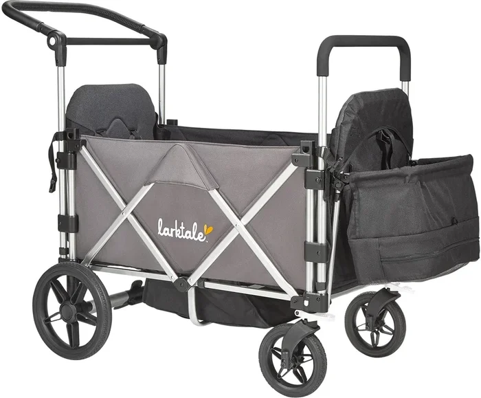 Larktale OPEN BOX Caravan Stroller Wagon Chassis – Mornington Gray