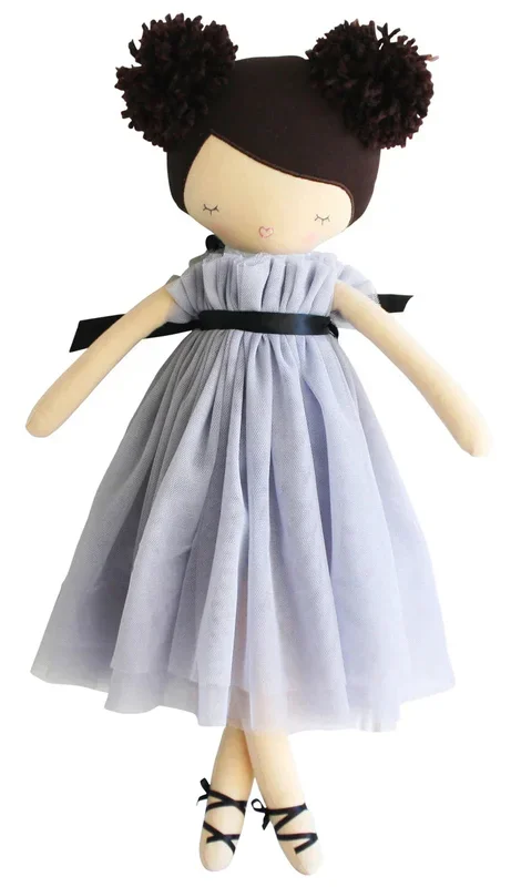 Lavender Ruby Pom Pom Doll