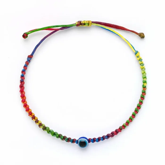 Leah Evil Eye Braided Bracelet