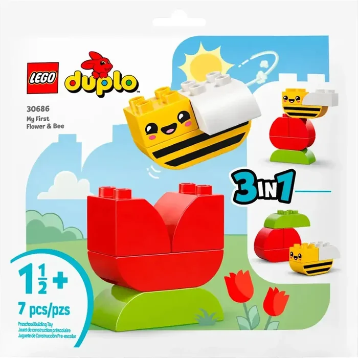 Lego Duplo | 3-in-1 My First Flower and Bee