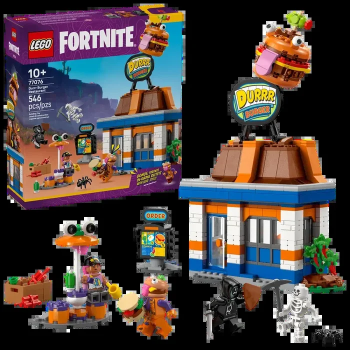 Lego Fortnite | Durrr Burger Restaurant