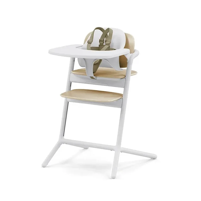 LEMO 2 High Chair 4-in-1 Set – Sand White