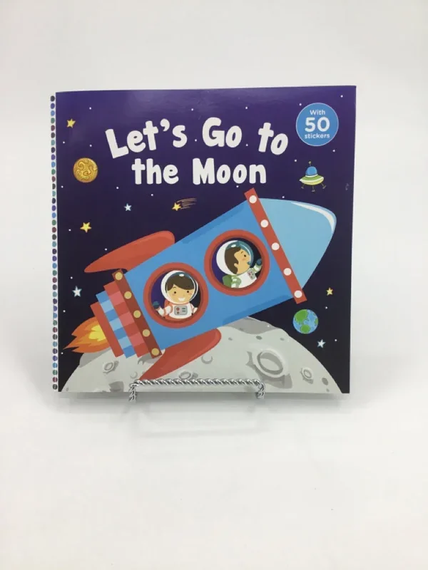 Let’s Go the the Moon Paperback Book