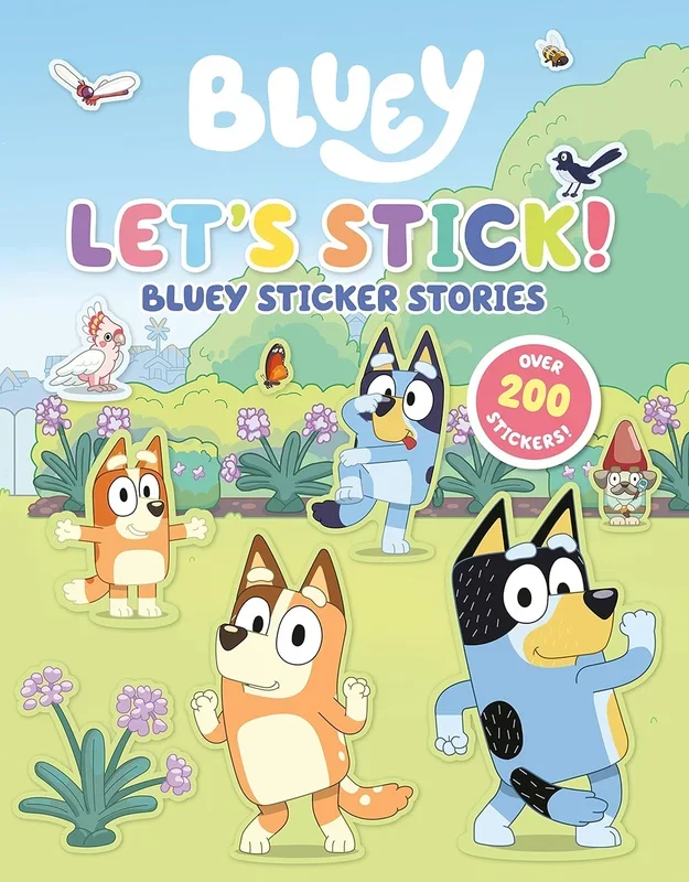 Let’s Stick! Bluey Sticker Stories