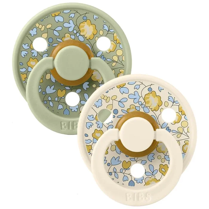 Liberty Natural Rubber Pacifiers – 2 Pack
