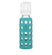 Lifefactory Glass Baby Bottle – Kale / 9 oz.