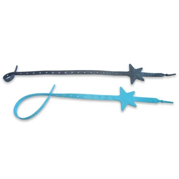 Lil’ Sidekick Multi-Functional Tether – Neon Blue / Charcoal / Double Pack