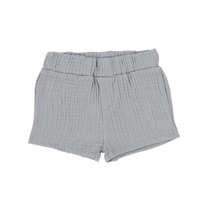 Lil Legs Sapphire Gauze Pull On Shorts