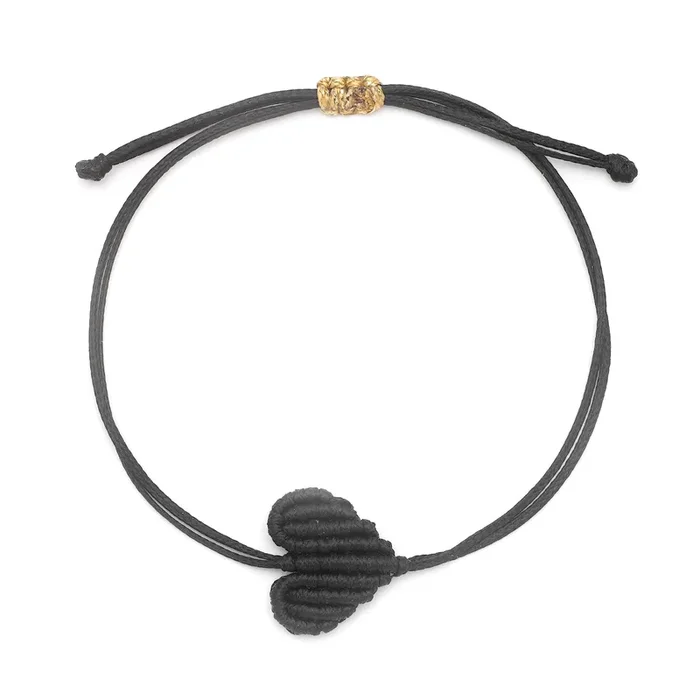 Liquorice Heart Bracelet